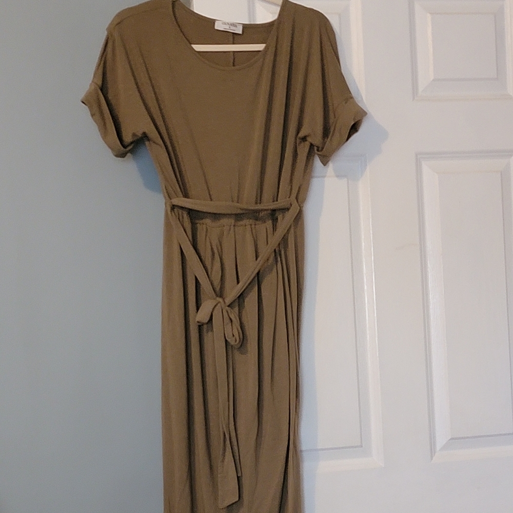 Olive Green Dress